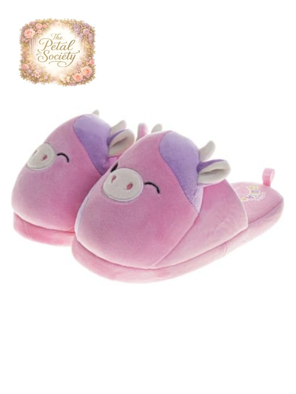 Squishmallows Slippers Kids Girls Warm Soft Plush House Shoes Indoor Slip-Ons